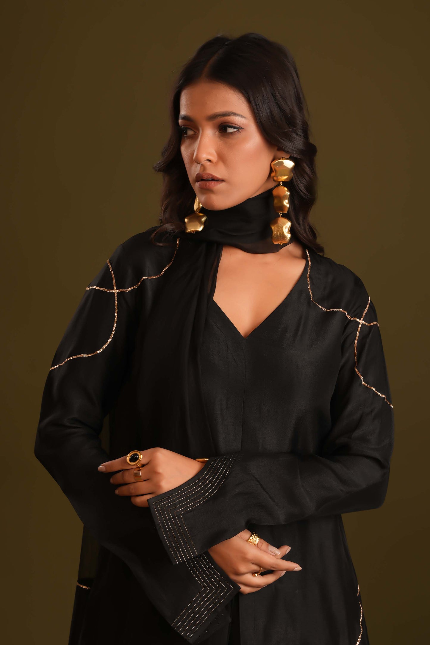 Pitta Work Shirt Set (Black)