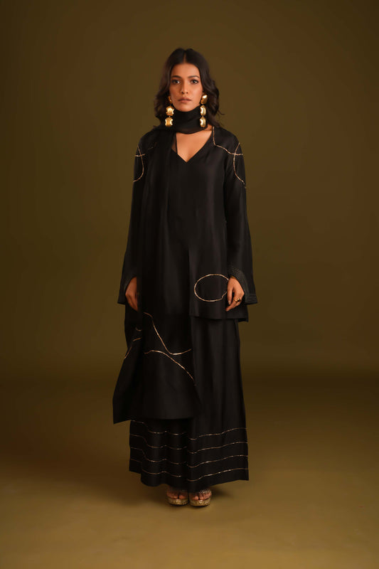 Pitta Work Shirt Set (Black)