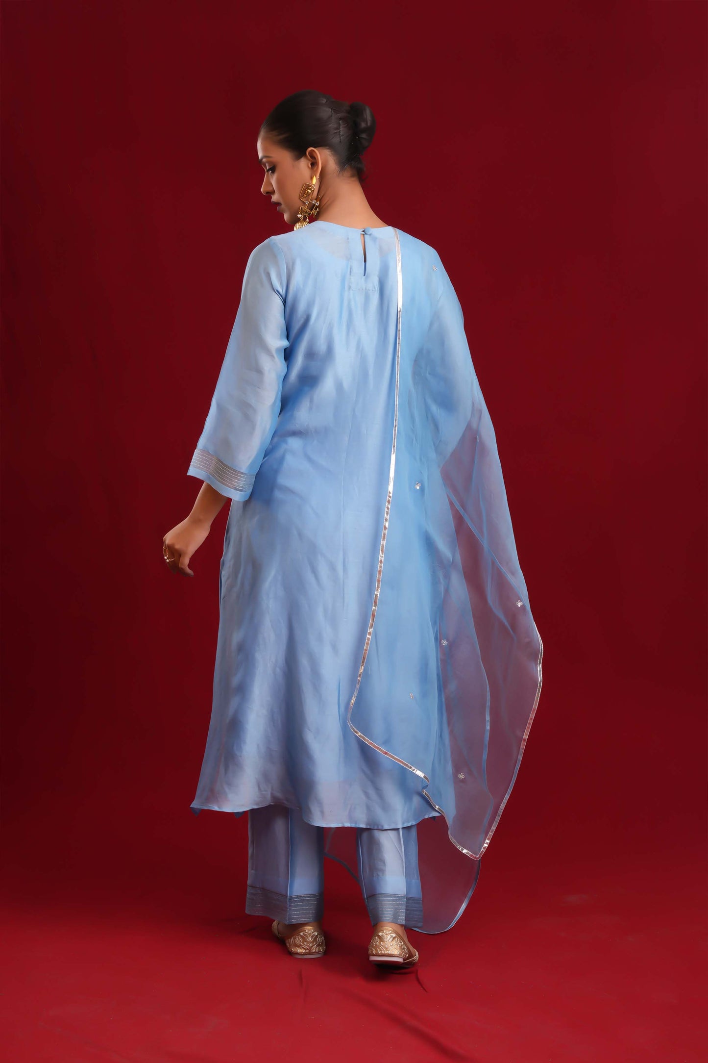 SKY BLUE CLASSIC SUIT SET