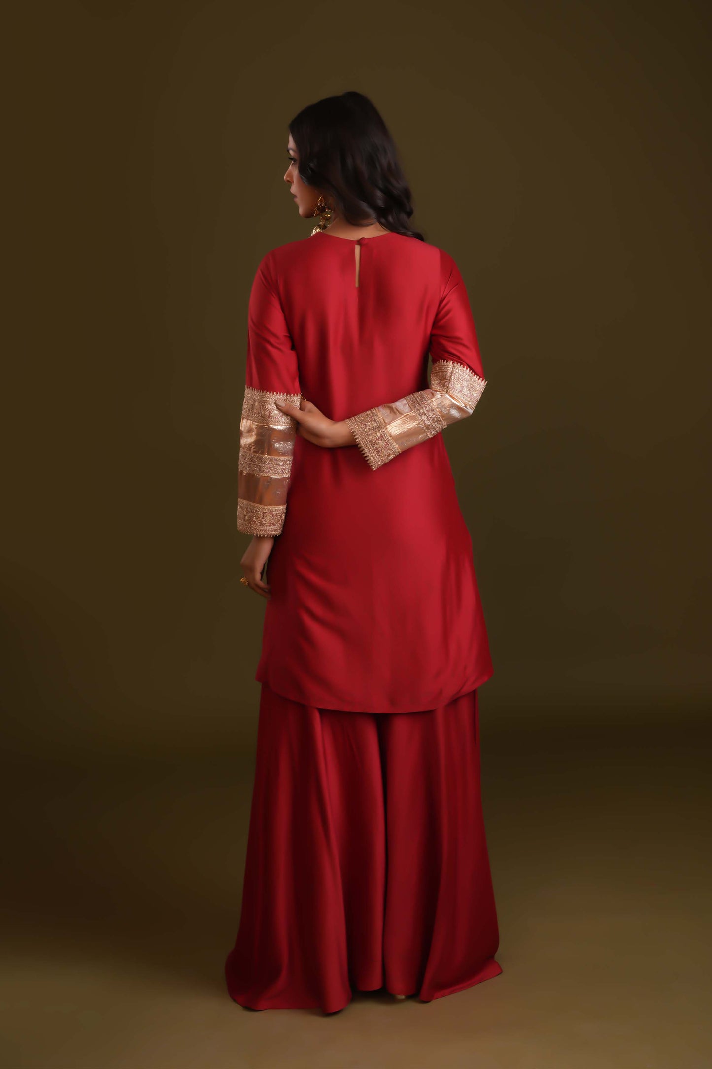 Shobhana Gota Cotton Silk Suit