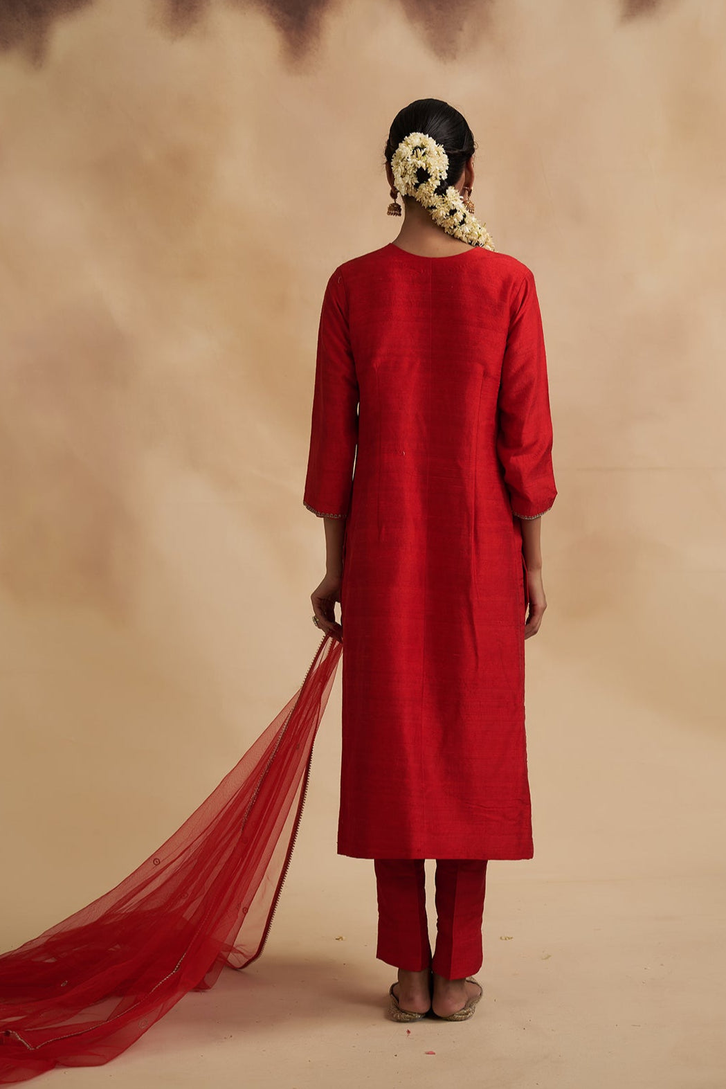 Shobhana Raw Silk Suit