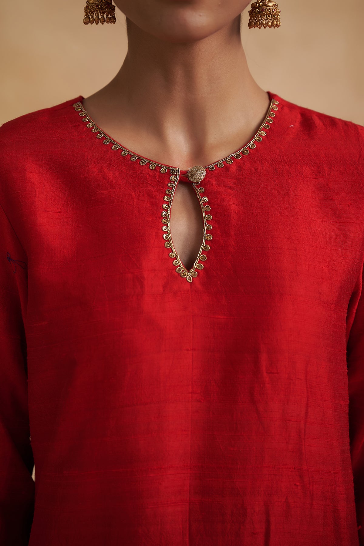Shobhana Raw Silk Suit