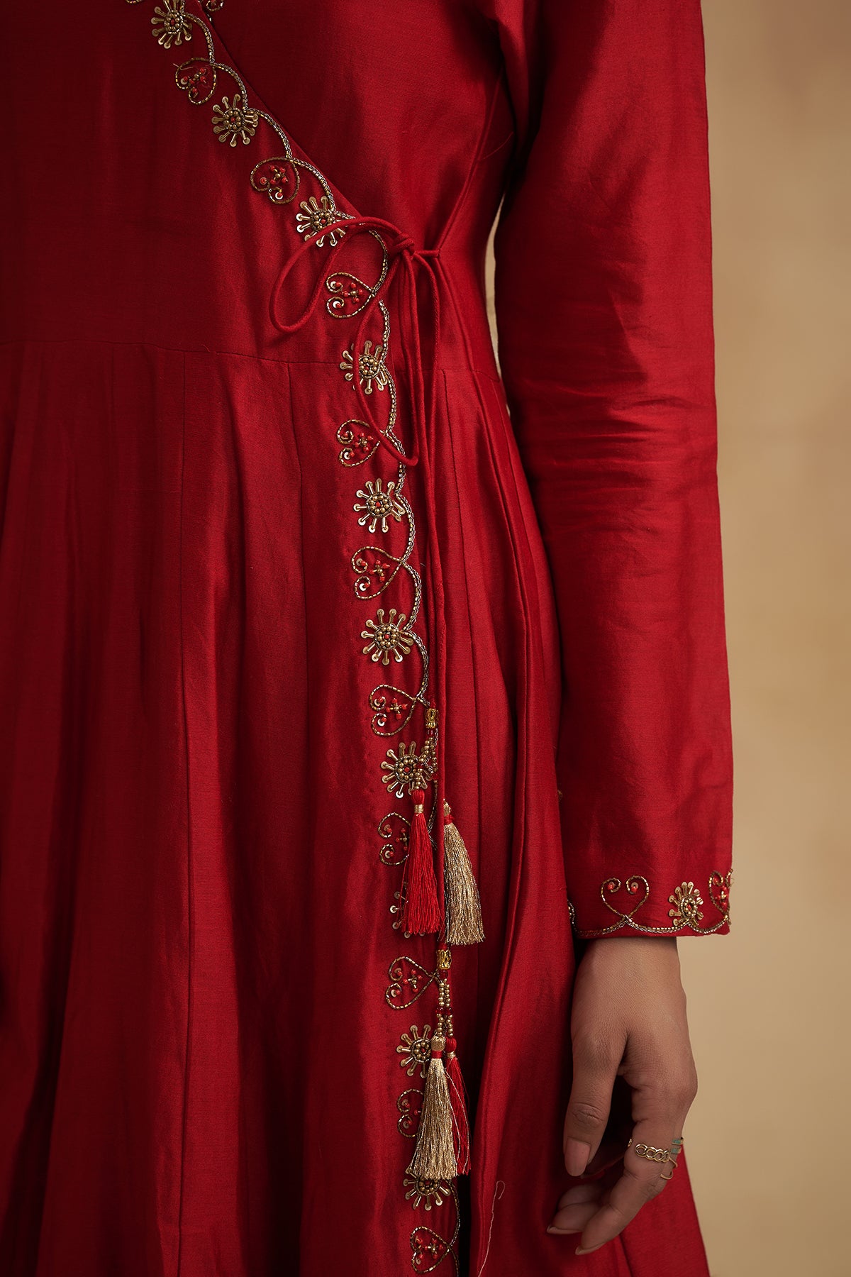 Shobhana Chanderi Silk Suit