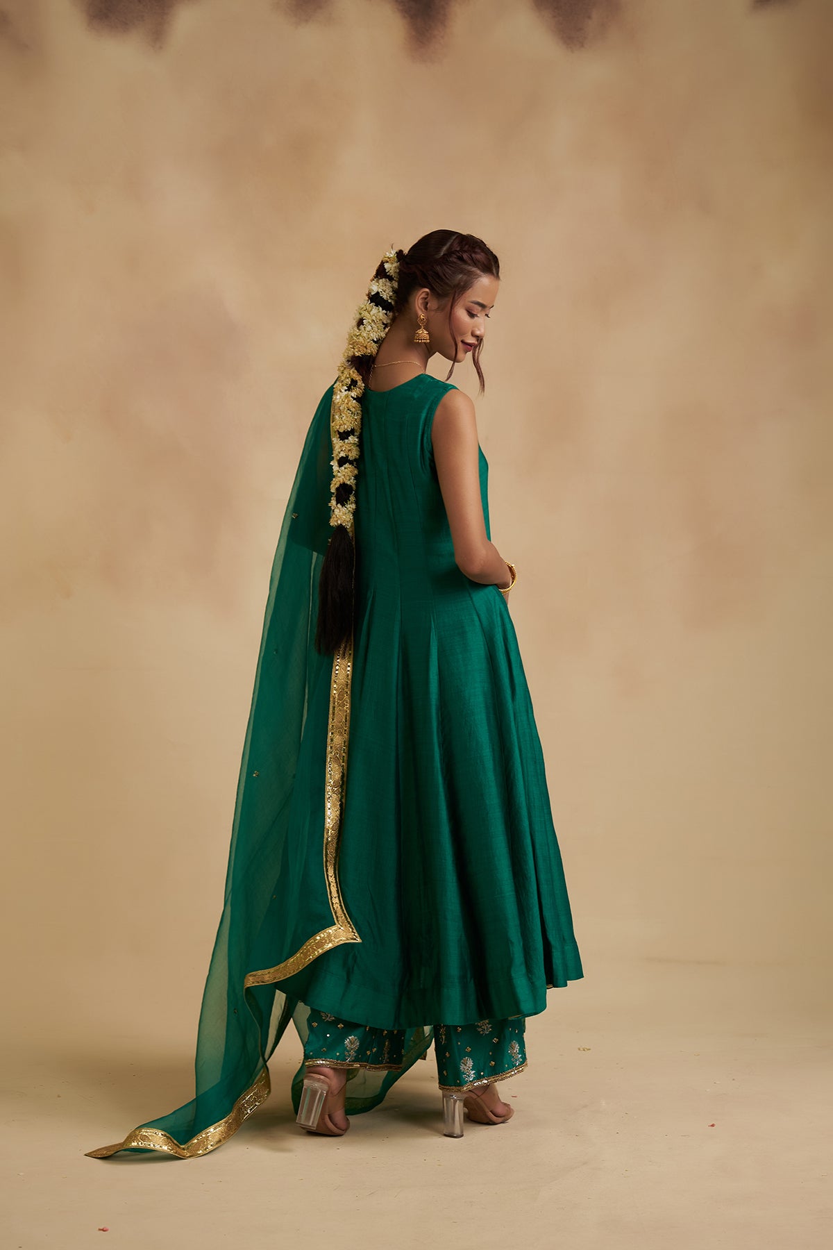 Harit Sajila Silk Suit