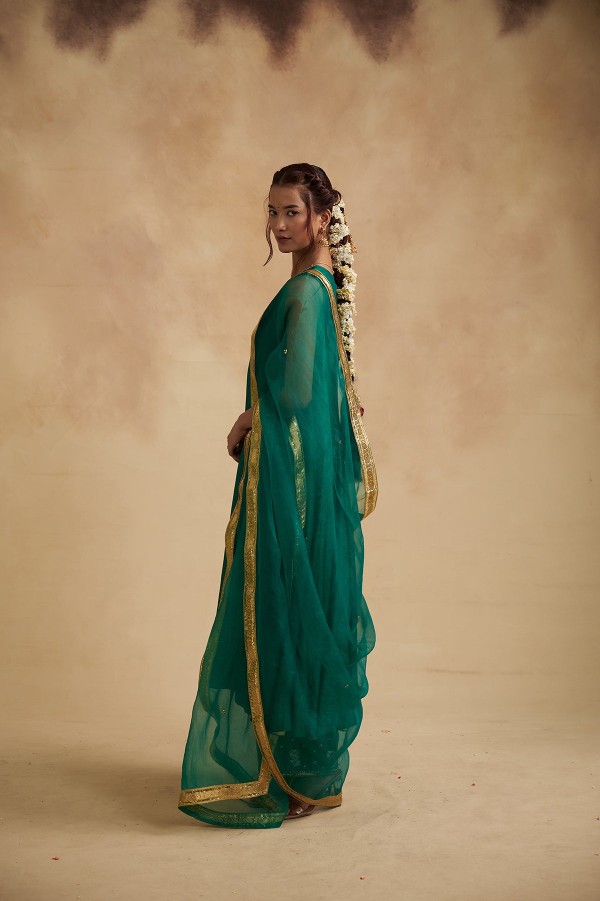 Harit Sajila Silk Suit