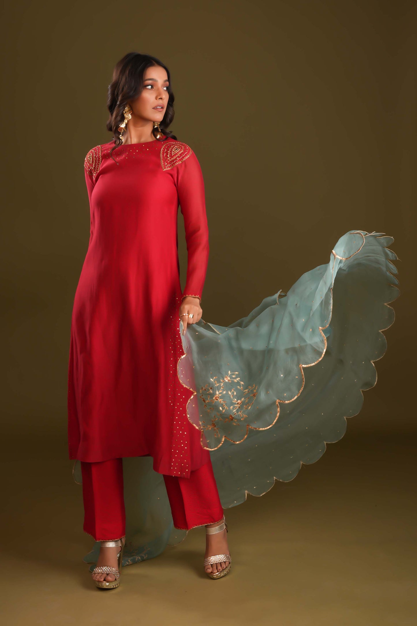 Shobhana Sitara  Chanderi Suit