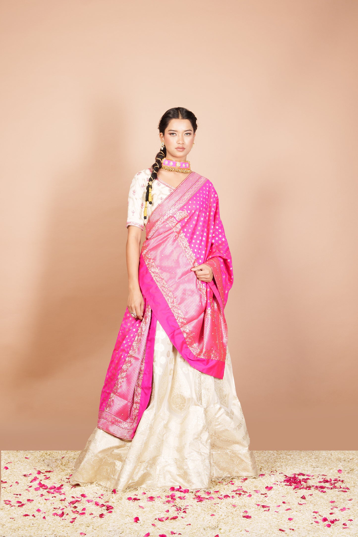 PINK PAVITRA LEHENGA SET