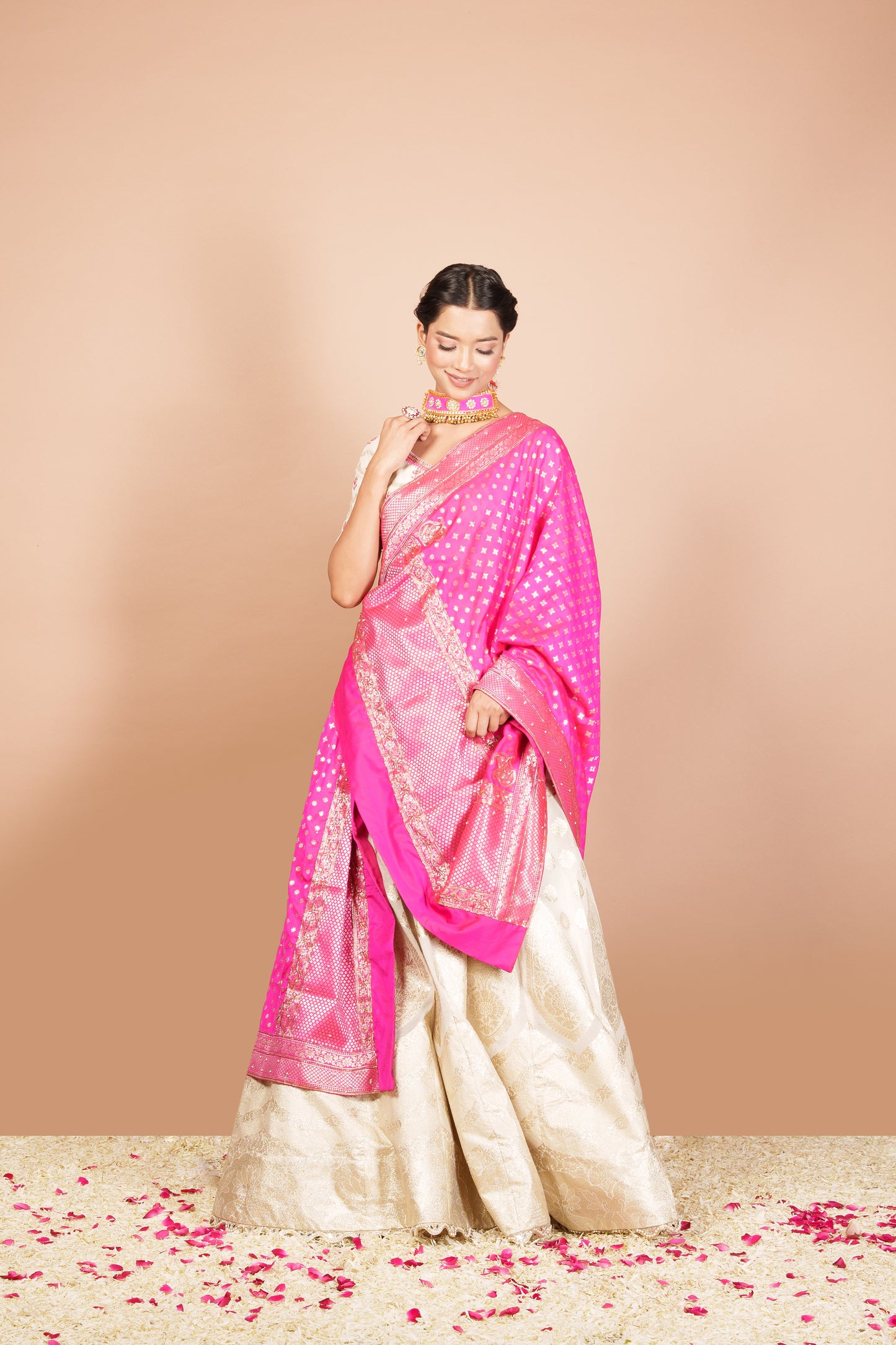 PINK PAVITRA LEHENGA SET