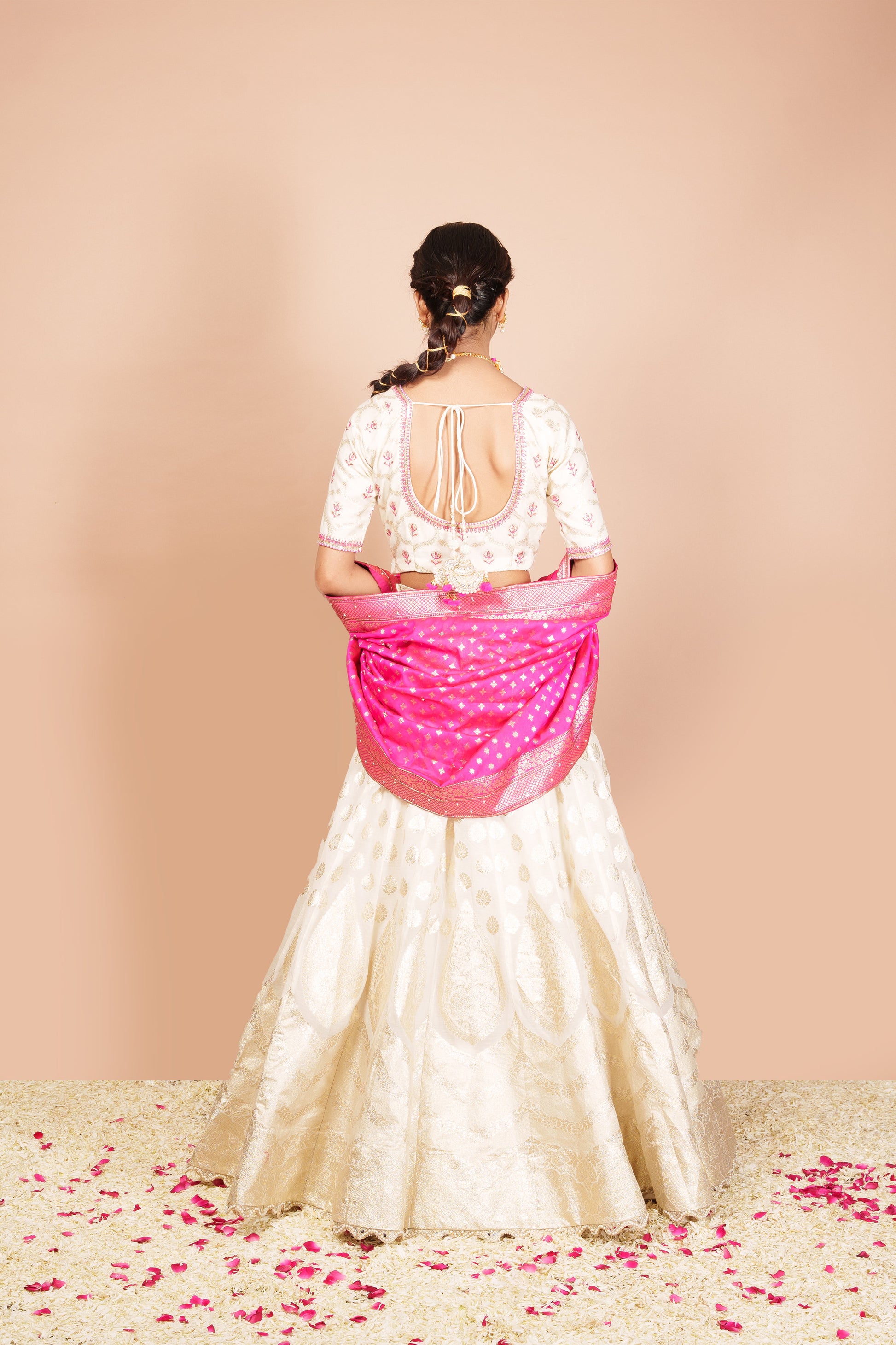 PINK PAVITRA LEHENGA SET